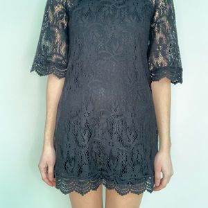 H&M Black Babydoll Dress.